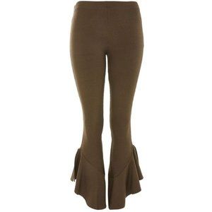 Topshop petite flare  NWT GREEN